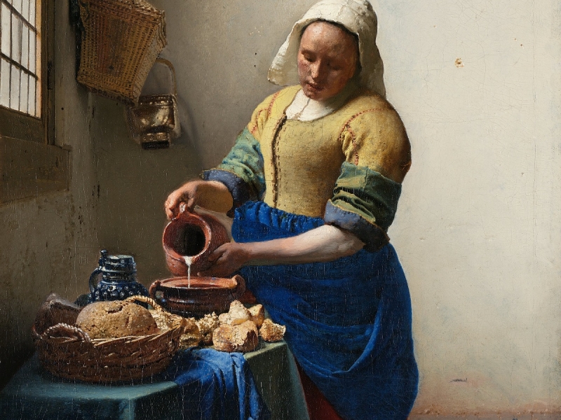 Kitchens Unbound: Vermeer’s Milkmaid and her kitchen