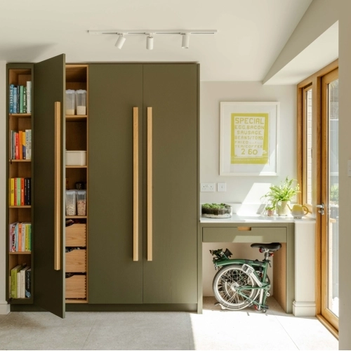 Bespoke storage for home libraries, studies and offices