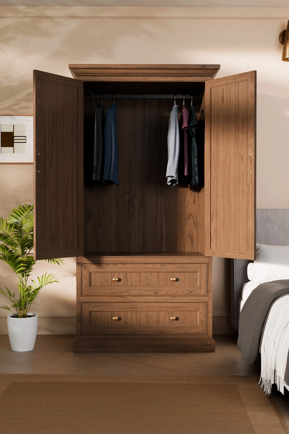 Anmer Double Wardrobe