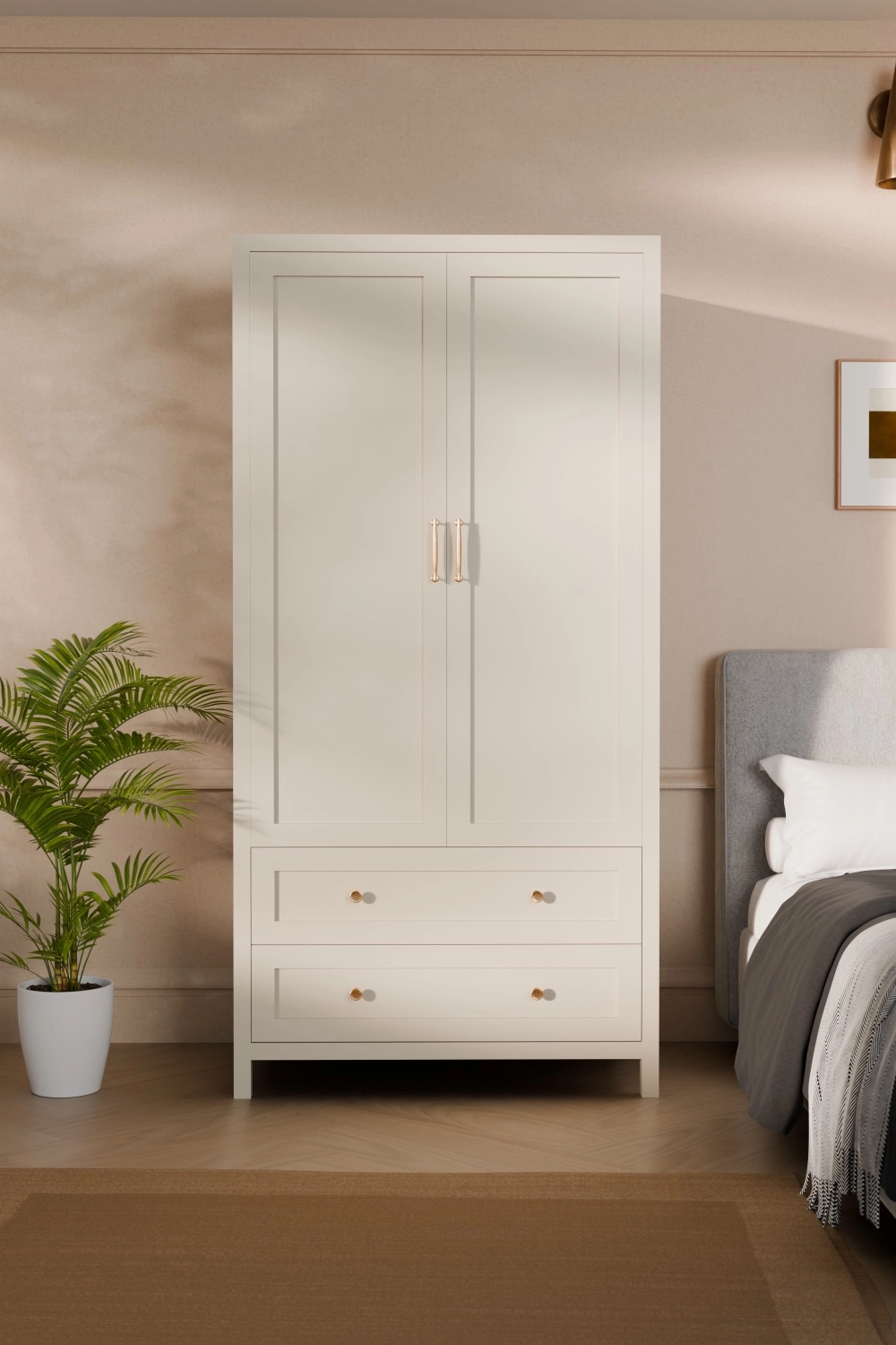 Langham Double Wardrobe