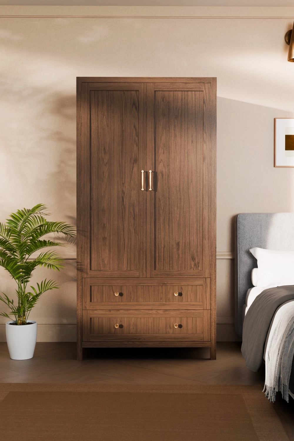 Langham Double Wardrobe