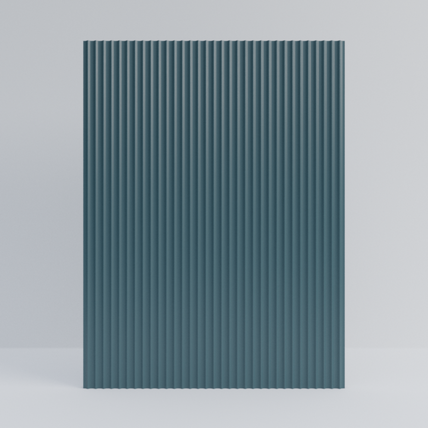 Painted Scalloped End Panel