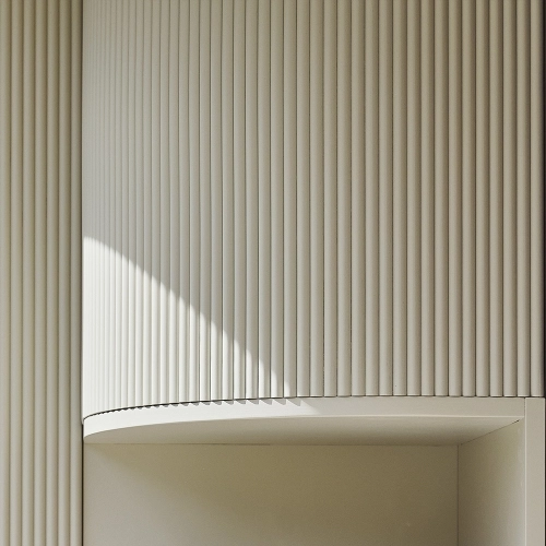 Curved Reeded Panel
