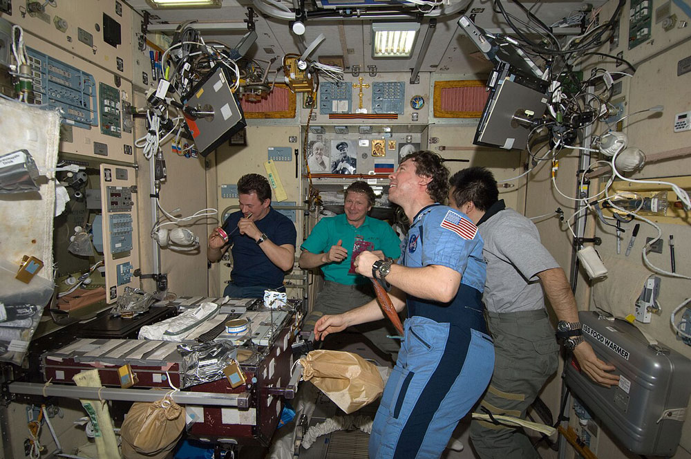 space station kitchen