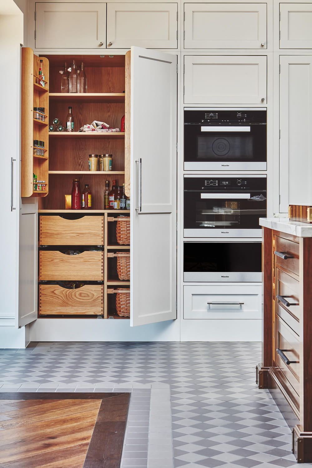 Chester Row kitchen by Naked Kitchens