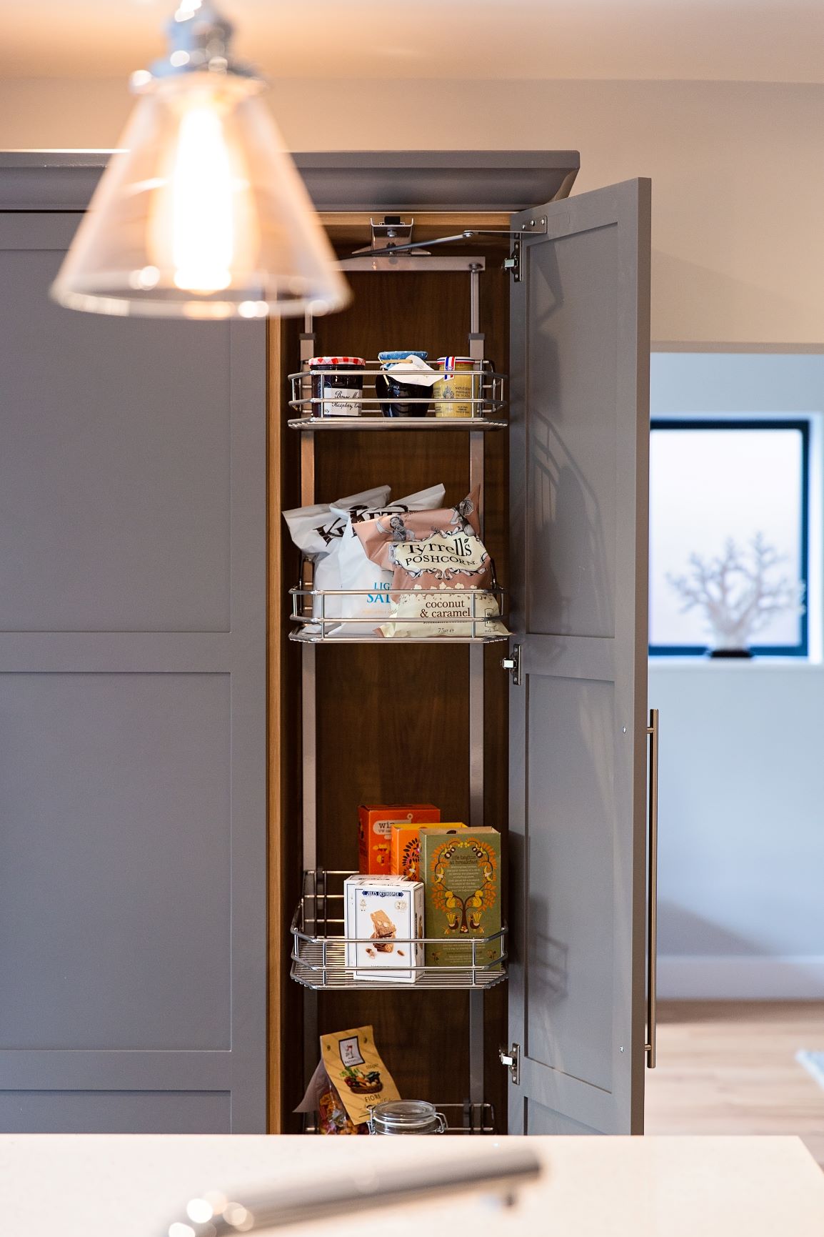 Bespoke storage solutions in the kitchen